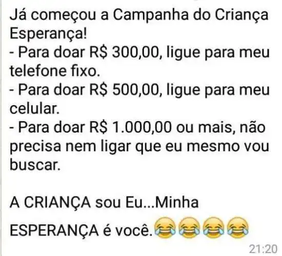 Criança esperança