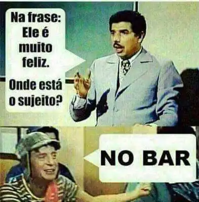 Onde está o sujeito