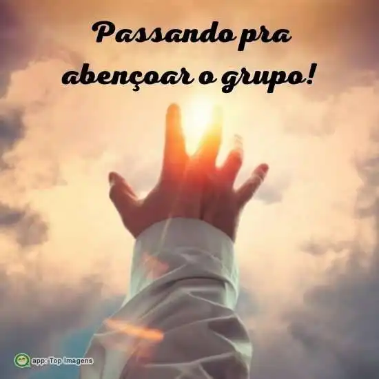 Abençoando o grupo