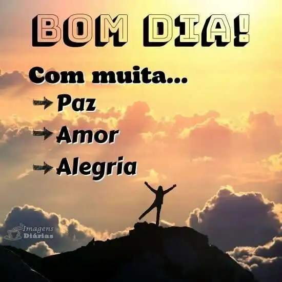 Bom dia com alegria - Imagens Diárias - 19100 Bom dia com alegria - Imagens Diárias - 19100