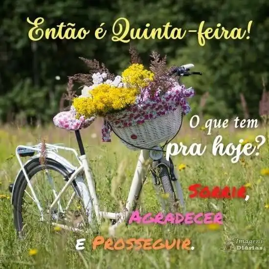 Então é quinta-feira