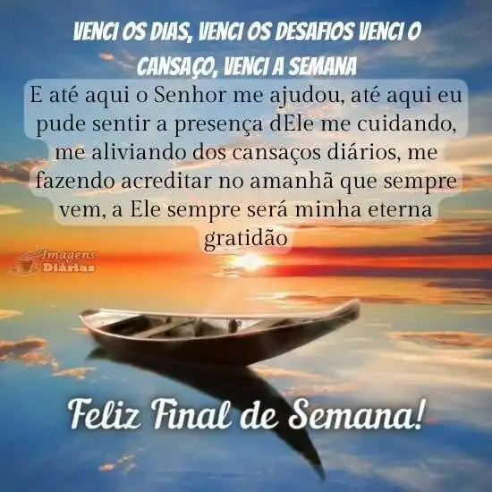 Feliz final de semana