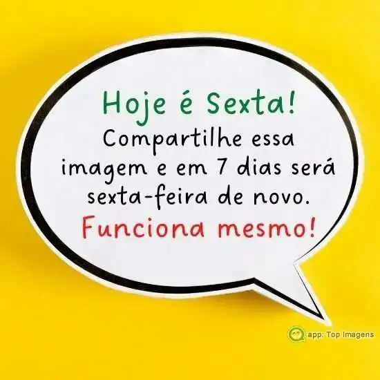 Hoje é sexta