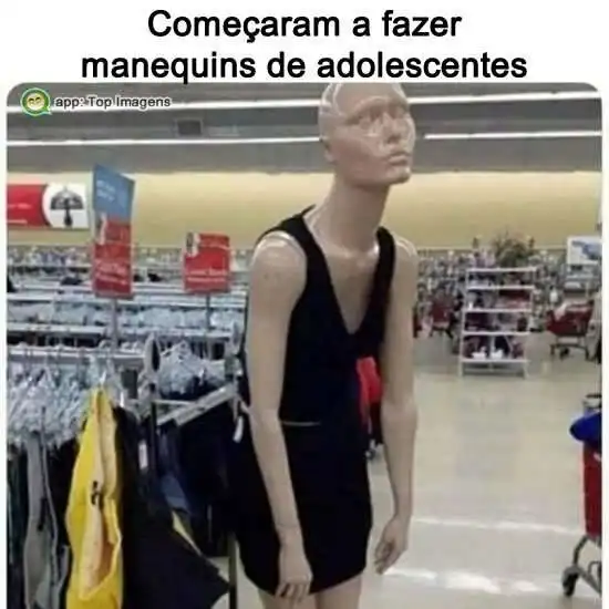 Manequins de adolescentes