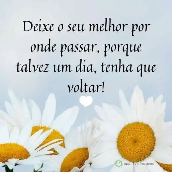 Melhor por onde passar