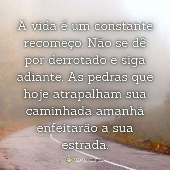 Não se dê por derrotado