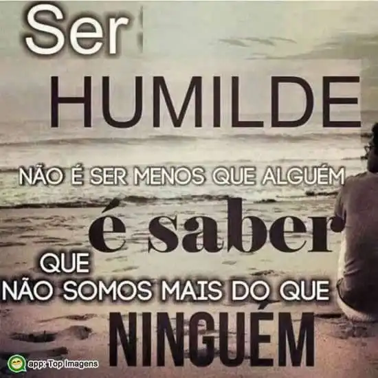 Ser menos que alguém