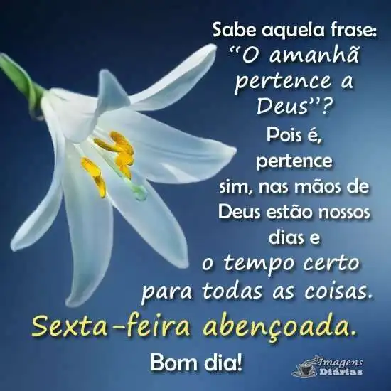 Sexta-feira abençoada