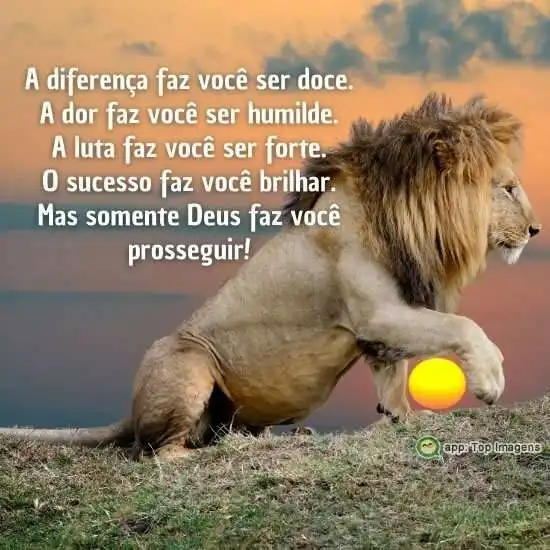 Só Deus faz prosseguir