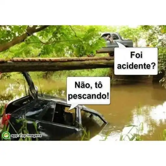 Só pescando