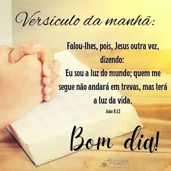 Versículo da manhã
