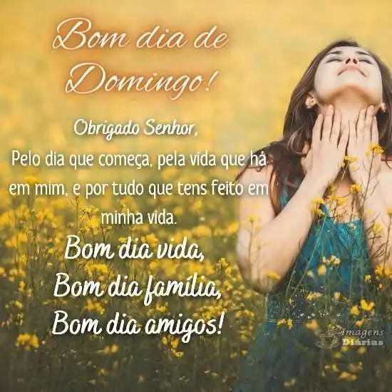 Bom dia de domingo