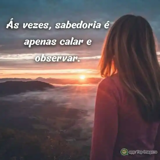 Calar e observar