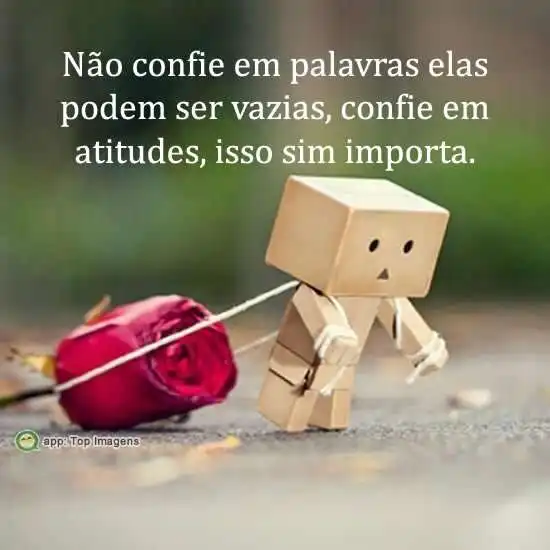 Confie em atitudes