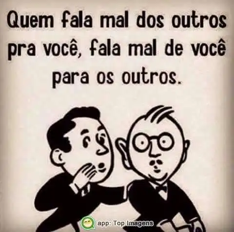 Falar mal dos outros