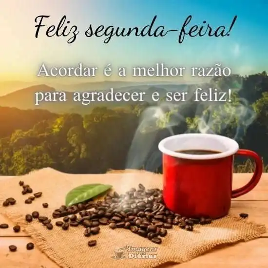 Feliz segunda-feira
