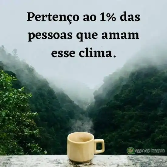 Gostar desse clima