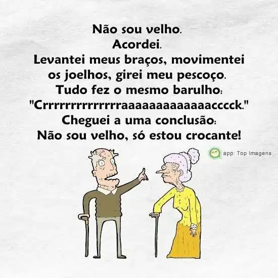 Não sou velho