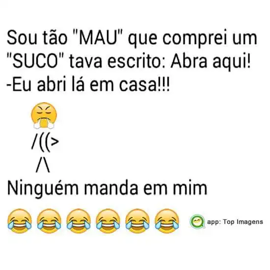Ninguém manda em mim