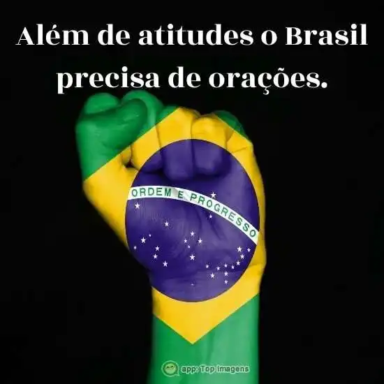 O Brasil precisa de oração