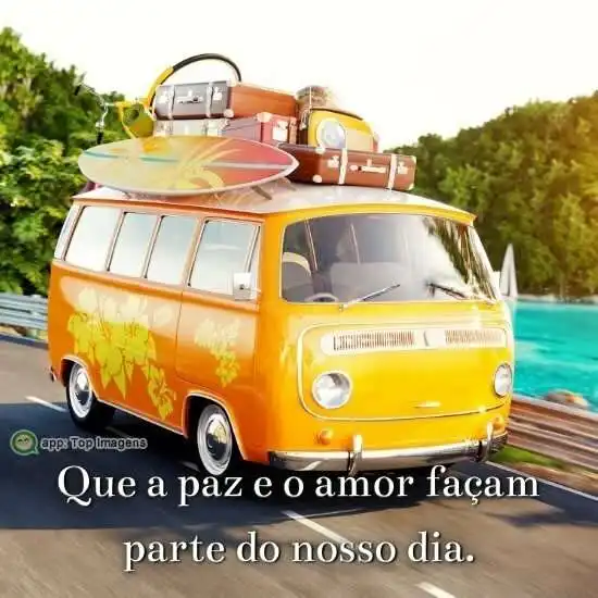 Paz e amor nesse dia