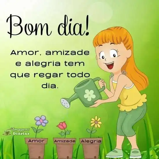 Amor, amizade e alegria