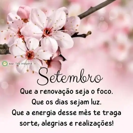 Bem-vindo setembro