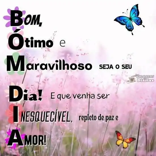 Bom dia