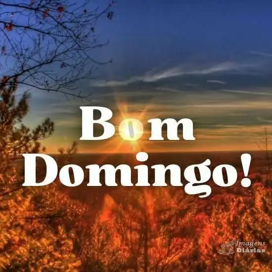 Bom domingo