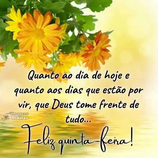 Feliz quinta-feira