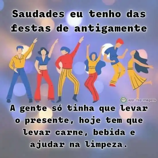 Festas de antigamente