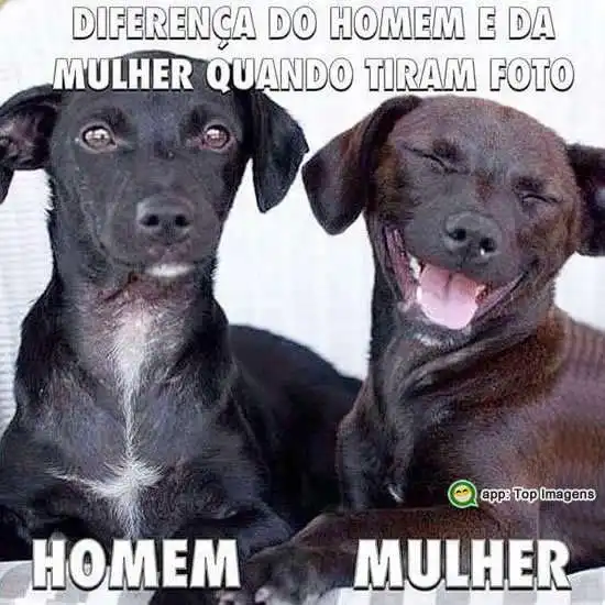 Homem e mulher quando tira foto