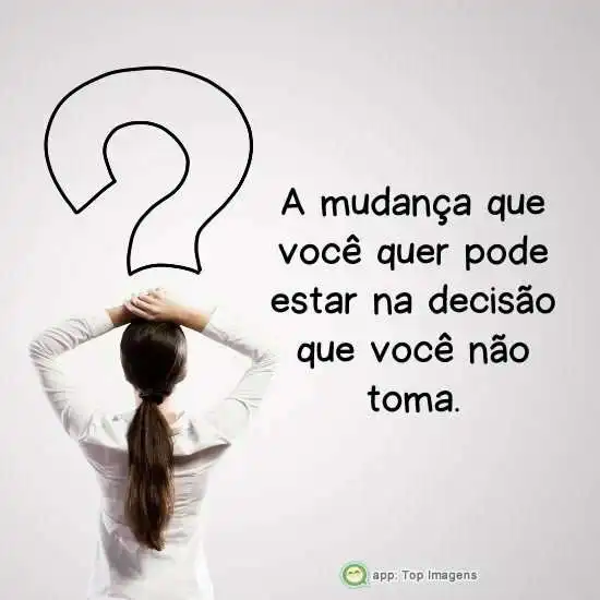 Mudança e decisão
