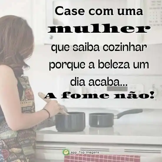 Mulher que saiba cozinhar