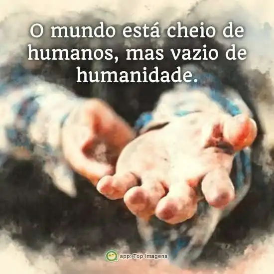 Mundo cheio de humanos