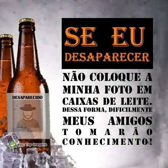 Se eu desaparecer