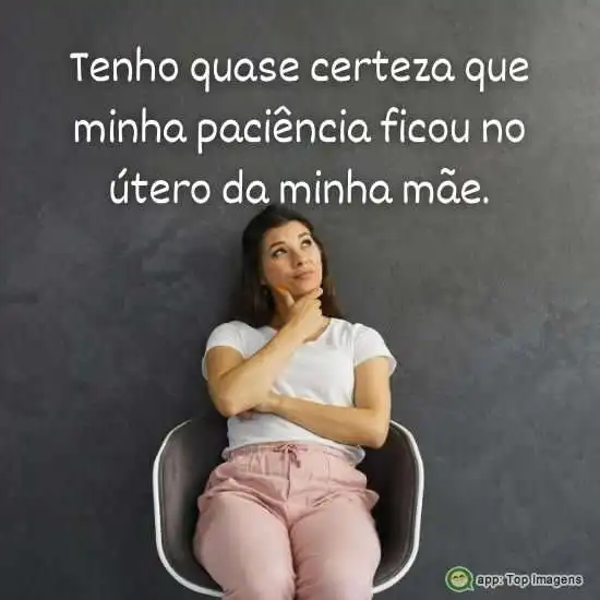 Sem paciência