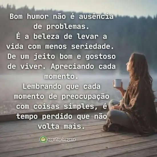 Tempo perdido não volta mais