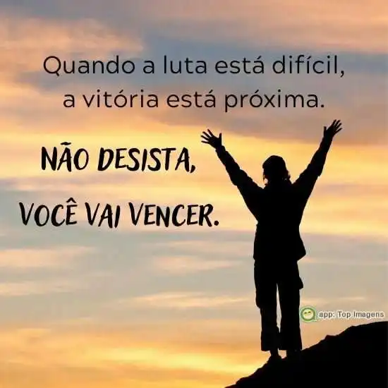 Vitória está próxima