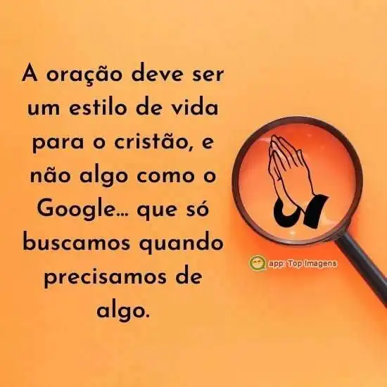 A oração
