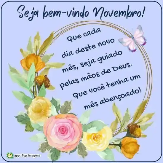 Bem-vindo Novembro - Imagens Diárias - 20588 Bem-vindo Novembro - Imagens Diárias - 20588