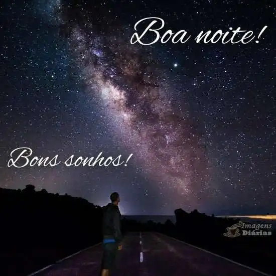Boa noite e bons sonhos