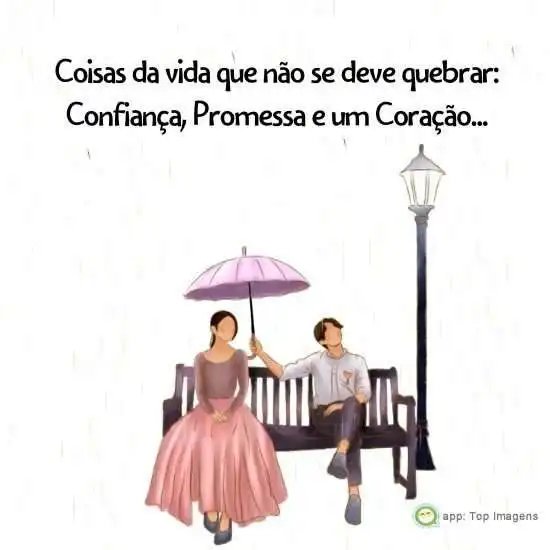 Coisas que não deve quebrar