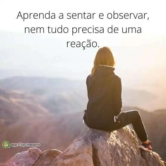 Sentar e observar