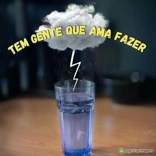 Tempestade em copo d'água