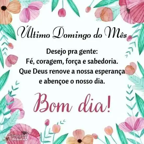 Último domingo do mês - Imagens Diárias - 20650 Último domingo do mês - Imagens Diárias - 20650
