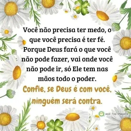 Você precisa ter fé