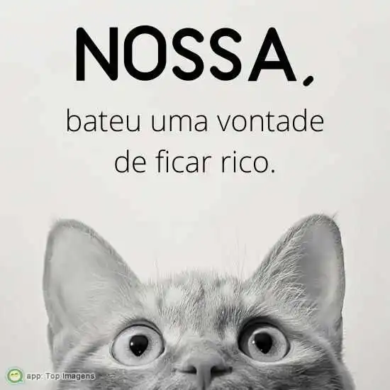 Vontade de ficar rico