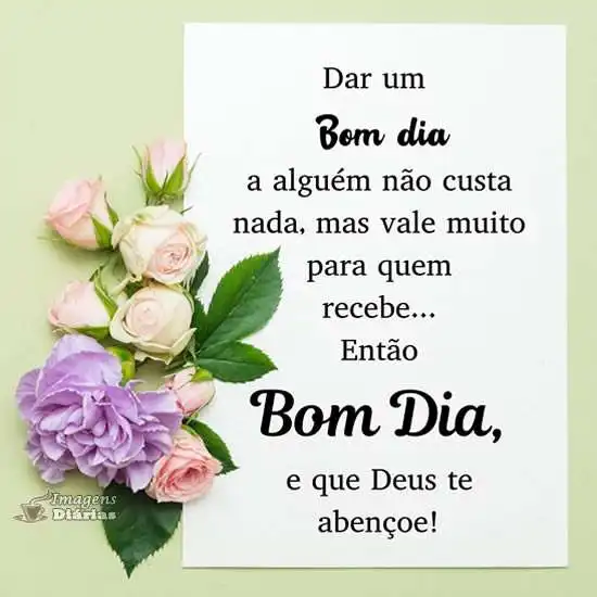 Bom dia