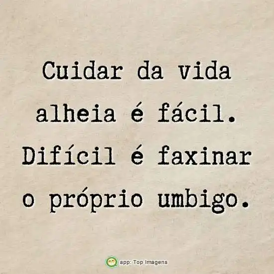 Cuidar da vida alheia